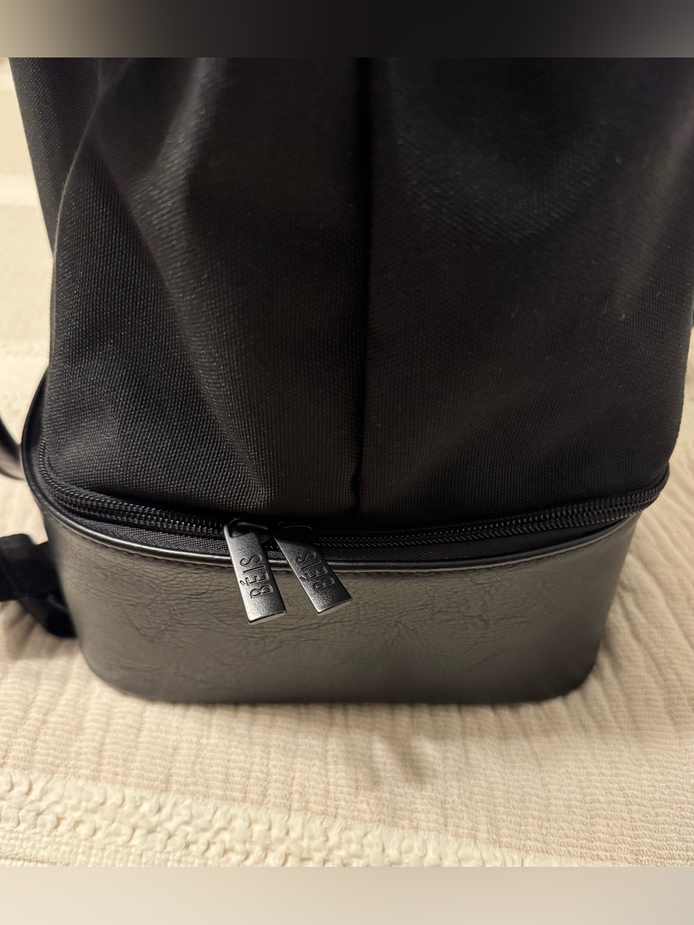 Beis Weekender Bag in Black - Picture 7 of 11